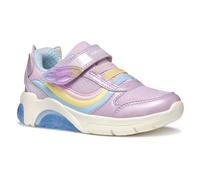 Geox J FADINLIGHT Girl A Basket, Lilac/Multicolor, 24 EU