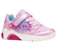 Geox J Fadinlight Girl A Basket, Rose/Bleu Ciel (Pink Sky), 28 EU