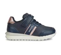 Geox J Fastics Girl B Basket, DK Navy Old Rose, 35 EU
