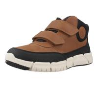 Geox Bottines J FLEXYPER – double fermeture velcro – marron clair 35 garçon