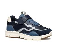 Geox J FLEXYPER Boy A, Basket garçon, Navy/Lt Grey,