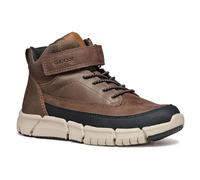 Geox J FLEXYPER BOY A, Bottine, DK BROWN,