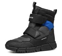 Geox J FLEXYPER Boy B ABX Botte de Neige, DK Grey/Royal, 28 EU