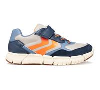 Geox J Flexyper Boy B Basket, Gris Marine, 30 EU