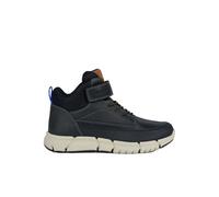 Geox Garçon J Flexyper Boy Bateau cheville, Noir, 35 EU