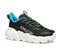 Geox J FLEXYPER Fast Boy Basket, Black, 39 EU