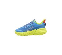 Geox J FLEXYPER Fast Boy, Basket garçon, Royal/Lime,