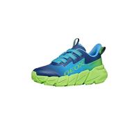 Geox J Flexyper Fast Boy Basket, Lt Blue Lime, 36 EU