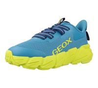 Geox J Flexyper Fast Boy Basket, Lt Blue Lime, 39 EU