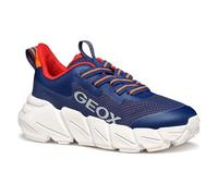 Geox J FLEXYPER Fast Boy Basket, Navy, 32 EU