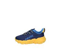Geox J FLEXYPER Fast Boy Baskets Bleu Marine/Jaune Taille 39 EU