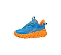 Geox J FLEXYPER Fast Boy Baskets pour garçon Bleu/Orange Taille 29 EU