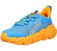Geox J FLEXYPER Fast Boy Baskets pour garçon Bleu/Orange Taille 38 EU
