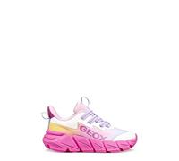 Geox J Flexyper Fast Girl Basket, Fuchsia Multicolore, 31 EU