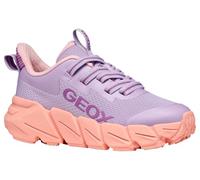 Geox J Flexyper Fast Girl Basket, Lilac Lt Coral, 28 EU
