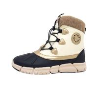 Geox J Flexyper Girl B à partir de Bateau à Cheville, Black Ivory, 32 EU