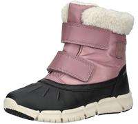 Geox J Flexyper Girl B AB Bottines à la Cheville, Antique Rose Black, 35 EU