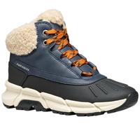 Geox J FLEXYPER Plus Bottes pour garçon, bleu marine/orange foncé, taille 32 EU, Bleu marine Dk Orange, 32 EU