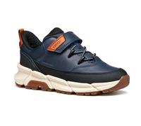 Geox J Flexyper Plus Boy Basket, Bleu Marine, 39 EU