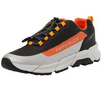 Geox J Flexyper Plus Boy Baskets pour garçon Noir/Orange Taille 36 EU