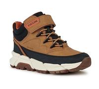 Geox J FLEXYPER Plus Boy Bottes de Cheville, Noir foncé, 33 EU