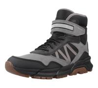 Geox J Flexyper Plus Boy Bottes de Neige, Noir/Gris, 40 EU
