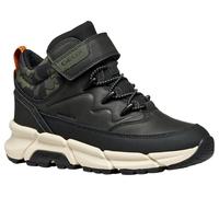 Geox J Flexyper Plus Boy Bottines à la Cheville, Noir Militaire, 30 EU
