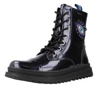 Geox J Gillyjaw Girl Bateau à Cheville, Navy Bluette, 28 EU