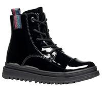 Geox J Gillyjaw Girl Bottines à la Cheville, Noir/Multicolore, 35 EU