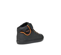 Geox J GISLI Boy C Basket, Noir/Blanc, 29 EU