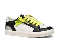GEOX Baskets 'GISLI' citron vert / noir / blanc, Taille 32