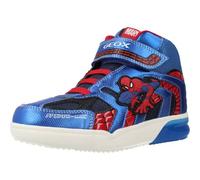Geox Garçon J Grayjay Boy C Sneakers, Navy/Royal, 37 EU