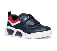Geox J ILLUMINUS Boy A Basket, Navy/Red, 25 EU