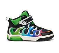 Geox J INEK Baskets pour garçon Multicolore/Noir Pointure 32 EU, Multicolour Black, 32 EU