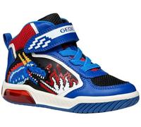 Geox J INEK Baskets pour garçon, Royal/Red, 33 EU, Rouge Royal., 33 EU
