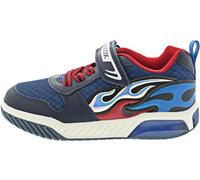 Geox J Inek Boy C Basket, Navy Lt Blue, 29 EU