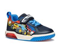 Geox J INEK Boy E, Basket garçon, Navy/Lt Blue,