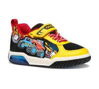 Geox J INEK Boy E, Basket garçon, Yellow/Red,
