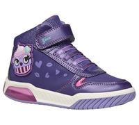 Geox J INEK Girl C, Basket, Violet/Fuchsia,