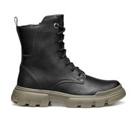 Geox J Junette Girl Bottines à la Cheville, Olive Noire, 39 EU