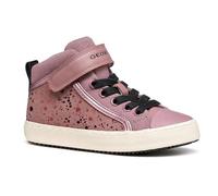 Geox J Kalispera Girl Basket, DK Rose Black, 37 EU