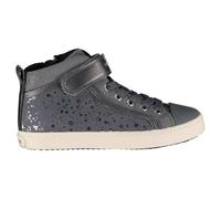 Geox J Kalispera Girl Basket, Gris foncé, 24 EU