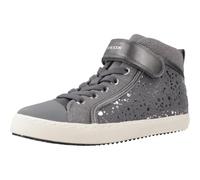 Geox J Kalispera Girl Basket, Gris foncé, 31 EU