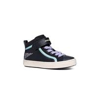 Geox J Kalispera Girl M Basket, Noir B, 28 EU