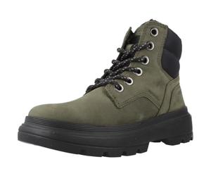 Geox J KIDDARTAH Boy WPF Bottine, DK Green/Black, 36 EU