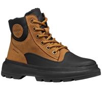 Geox J Kiddartah Boy WPF Bottines à la Cheville, Lt Brown Black, 34 EU