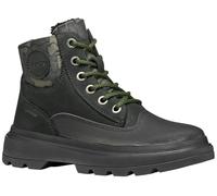 Geox J Kiddartah Boy WPF Bottines à la Cheville, Noir Militaire, 39 EU