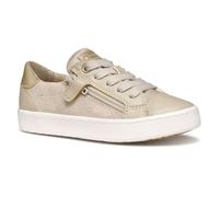 Geox J Kilwi Girl A, Basket Fille, Beige/Platinum,