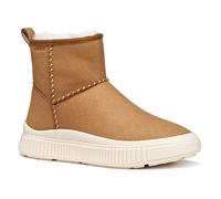 Geox J Laquinny Girl Bottines à la Cheville, Cognac, 35 EU