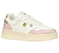 Geox J Lestrella Girl C Basket, White Lt Rose, 36 EU